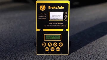 Turnkey Brake Safe Classic Portable Brake Tester with Printer