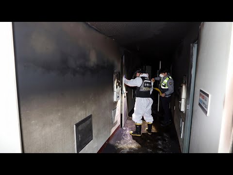 '2명 사망' 여수 무인텔 화재 내일 합동감식 / 연합뉴스TV (YonhapnewsTV)