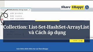 Java Collection - List, Set, HashSet, ArrayList và cách áp dụng (Ví dụ Công ty TrueLove)