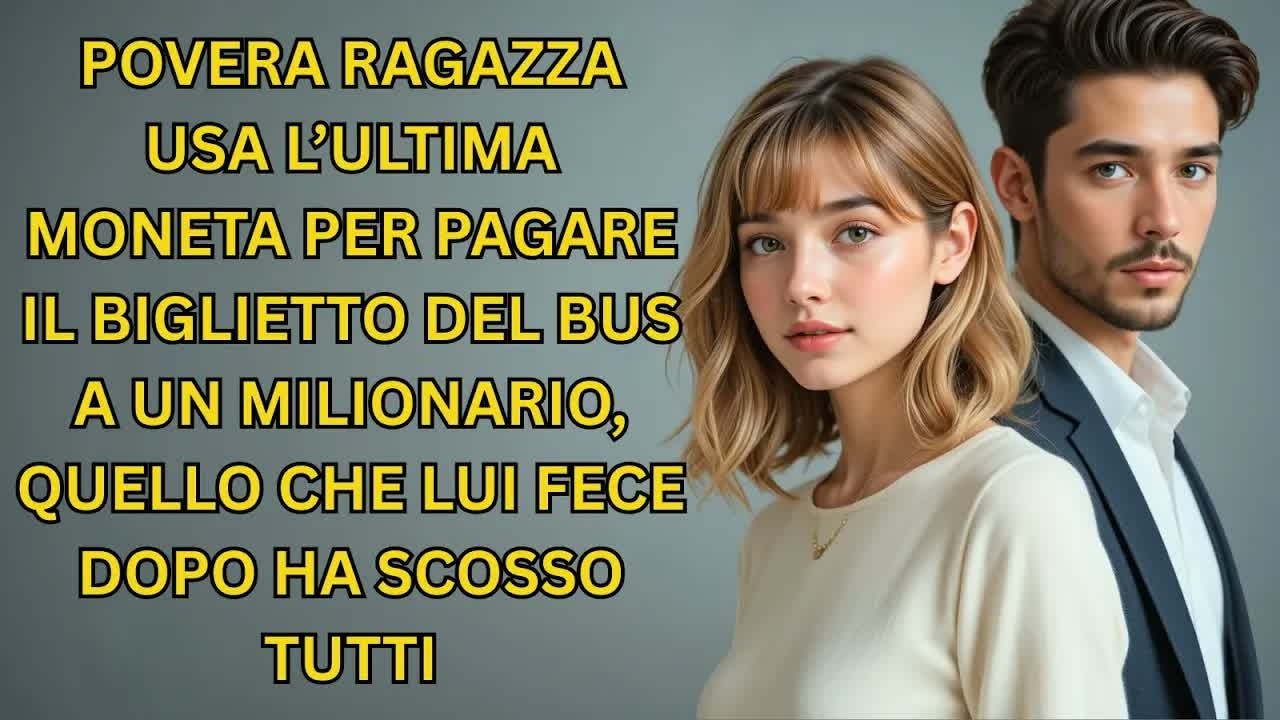 Povera ragazza paga il bus a uno sconosciuto, ignora che è milionario： gesto sorprende tutti