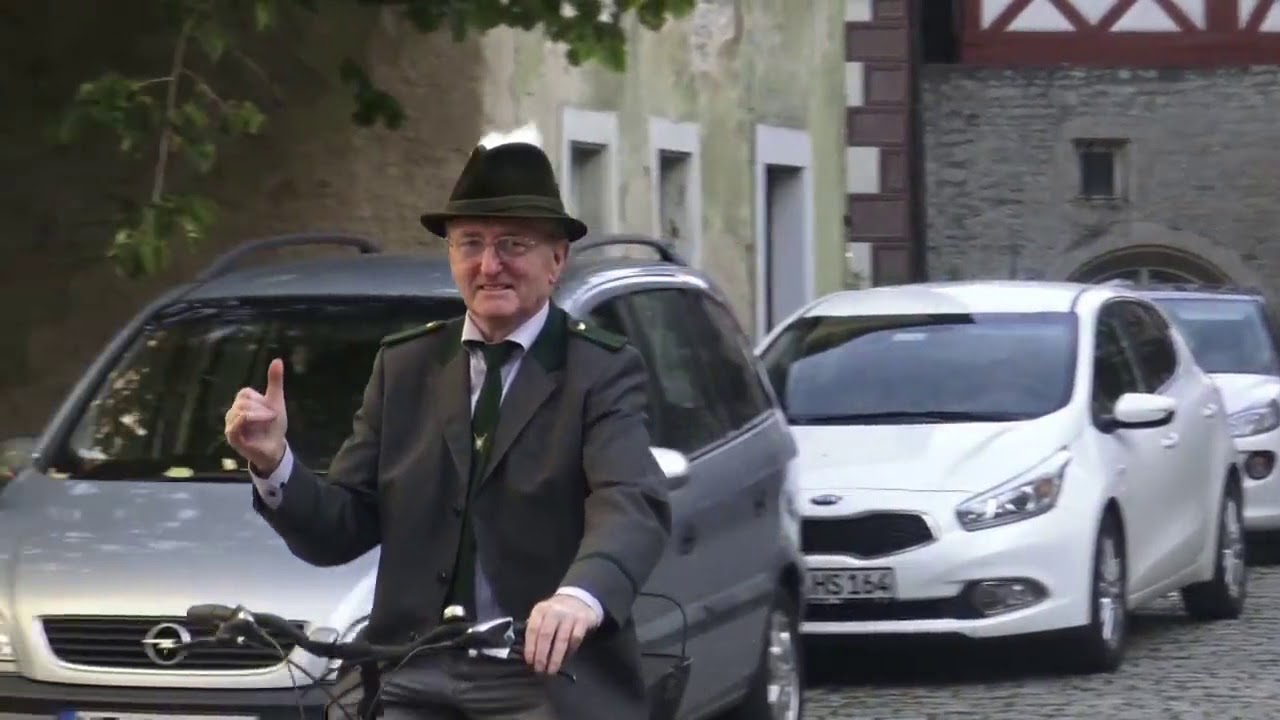 Kirchweih Marktbreit - festlicher Schützenauszug