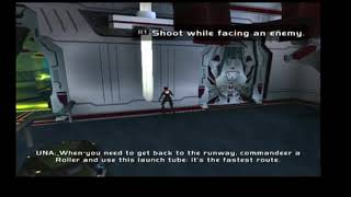 Aeon Flux (PS2) - out of bounds in Model Behavior