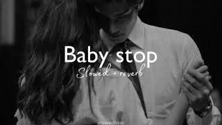 BAGARDI - BABY STOP (slowed + reverb) Resimi