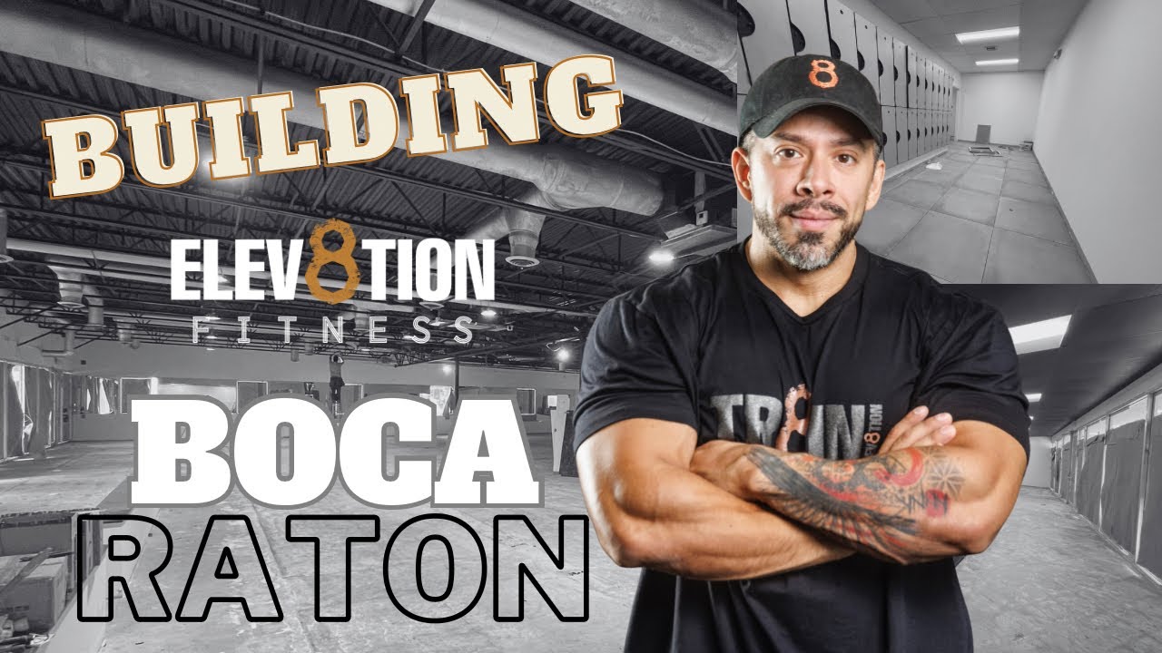 WATCH ME BUILD ANOTHER GYM!!! Elev8tion Fitness Boca Raton in progress