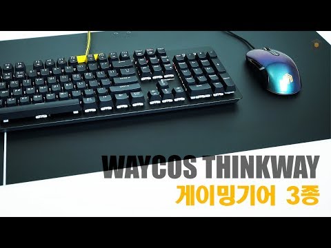 물청소가 가능한 기계식 키보드와 RGB 장패드?!