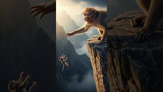 "Baby Monkey Falls Off Cliff — Mother’s Brave Rescue Will Make You Cry"