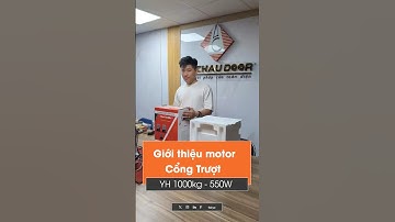 Video giới thiệu motor cổng trượt YH 1000kg - 550W đầy đủ chi tiết