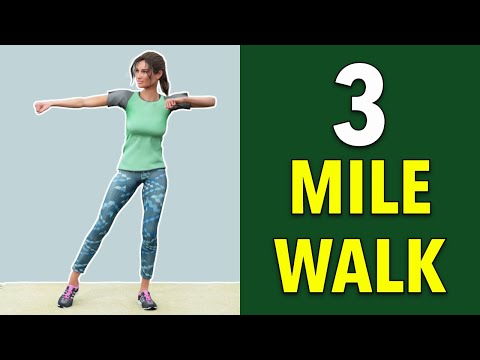 3 Mile Walk - Indoor Walking Workout
