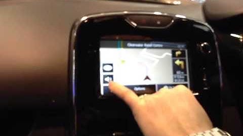 Renault Clio Tablet System