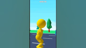 😱shape change transform race game level.92 #shorts