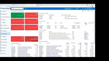 Product demo Acumatica Cloud ERP software for Construction