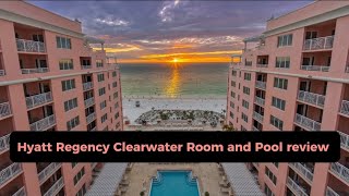 Hyatt Regency Clearwater Room and Pool Review. #clearwaterbeach #clearwaterflorida #hyattregency