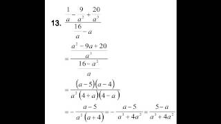 Solucion al ejercicio 137 13 del algebra de Baldor