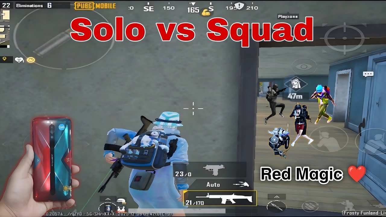 Red Magic 5S PUBG FPS Test 😳 Smooth 90FPS Gameplay