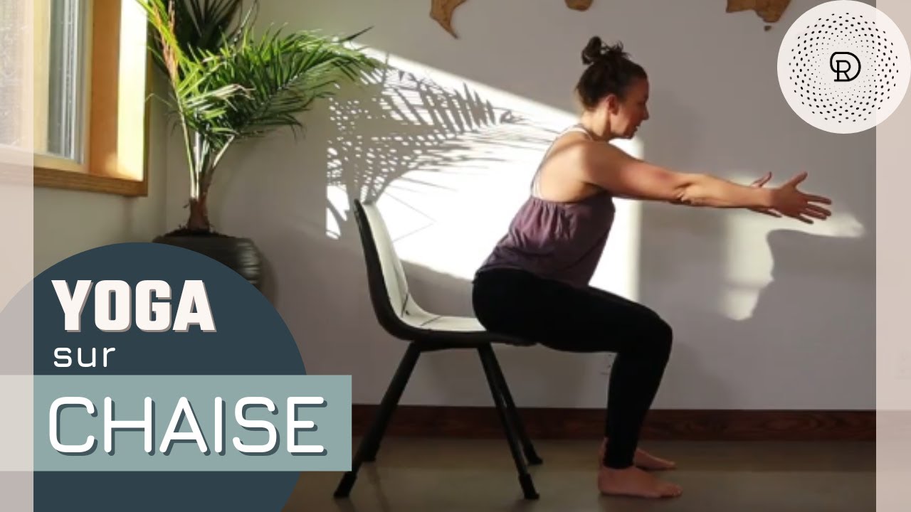 yoga accessible sur chaise