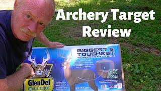 GlenDel 3D Buck Archery Target Product Review