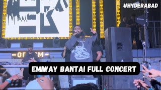 Emiway bantai hyderabad live concert