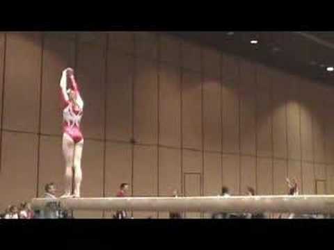 WOGA Gymnast Lexi Mills 2008 WOGA CLASSIC BB UB