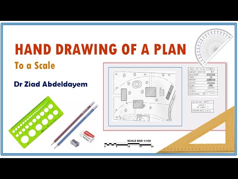 SURVEYING | HOW TO DRAW A PLAN TO A SCALE | HAND DRAWING