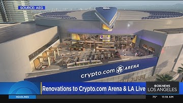 Renovations planned for Crypto.com Arena