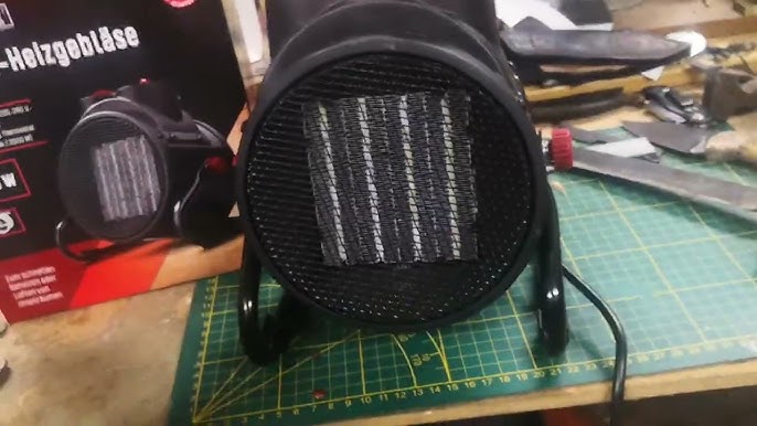 Parkside Ceramic Fan Heater PKH 3000 A1 Unboxing Testing - YouTube