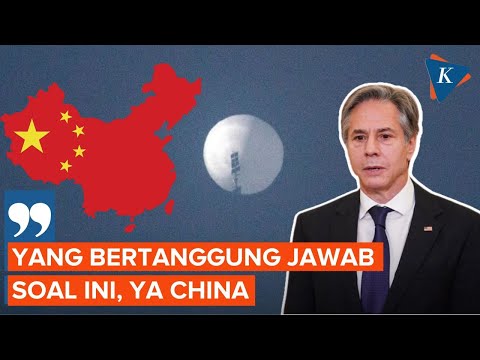 Amerika Serikat Bagikan Informasi soal Balon Pengintai China kepada Sejumlah Negara