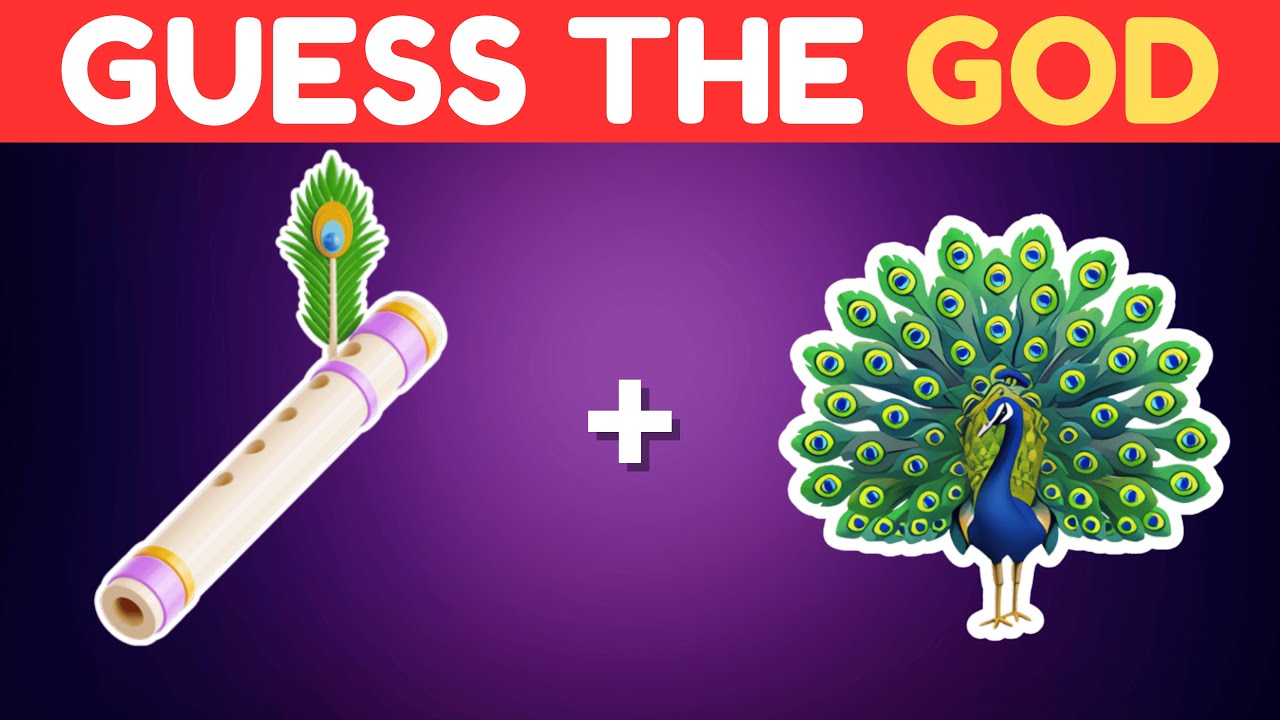 Guess the GOD by Emojis 🔱🐘🦚 Hindu God Quiz | Quiz Wallah