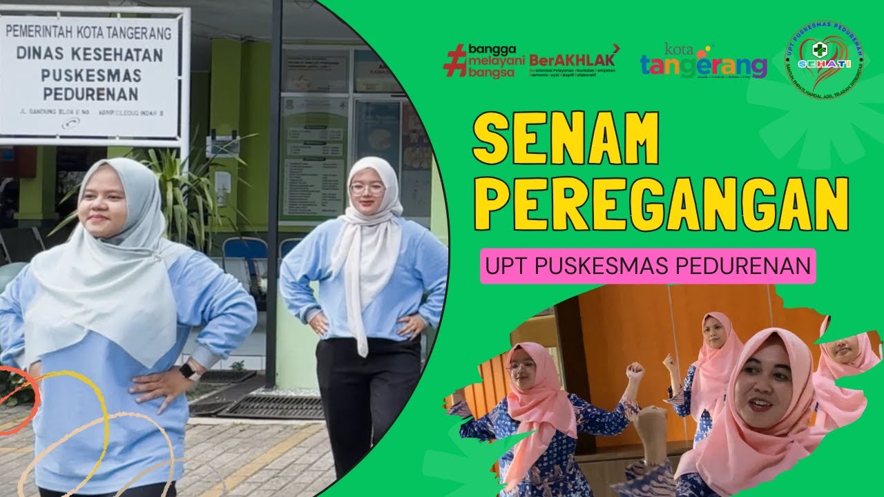 SENAM PEREGANGAN PKM PEDURENAN #HKN2024 #DinkesKotaTangerang #SenamPeregangan