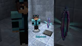 ЗАТОЧКА - ИНФИНИТИ БРОНЯ и ОРУЖИЕ на #gribland #майнкрафт #minecraft #моды #metalabs #шортс #топ