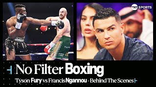 🥊🇸🇦 Tyson Fury vs Francis Ngannou | Cristiano Ronaldo, Kanye West, Eminem | Unseen Footage 👀