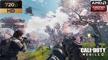 Call Of Duty Mobile On i3 2nd Gen\Amd Firepro v4900 | 5Min