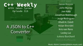 C   Weekly - Ep 319 - A JSON To C   Converter