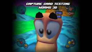 worms 3d gameplay (capture card testing)