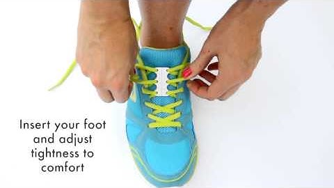 How to lace and install Zubits magnetic shoe closures - www.zubits.com
