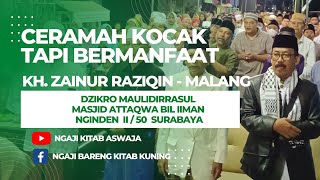 Kocak Poll tapi bermanfaat ... ceramah agama KH. Dr. Zainur Rozikin, MM. M.Pd dari Malang..