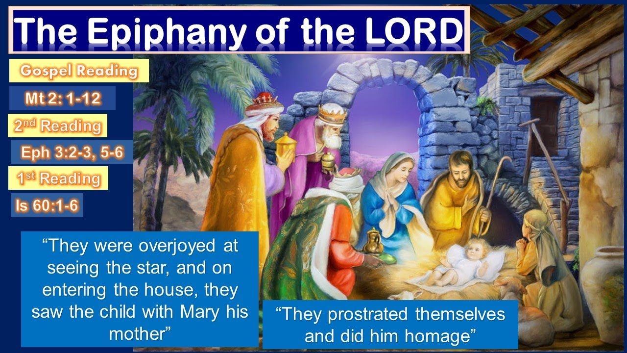 The Epiphany of the LORD -Year C (Holy Mass Readings Voice Overlay ...