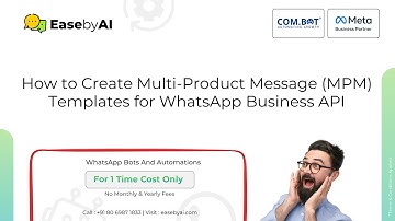 How to Create Multi-Product Message (MPM) Templates for WhatsApp Business API