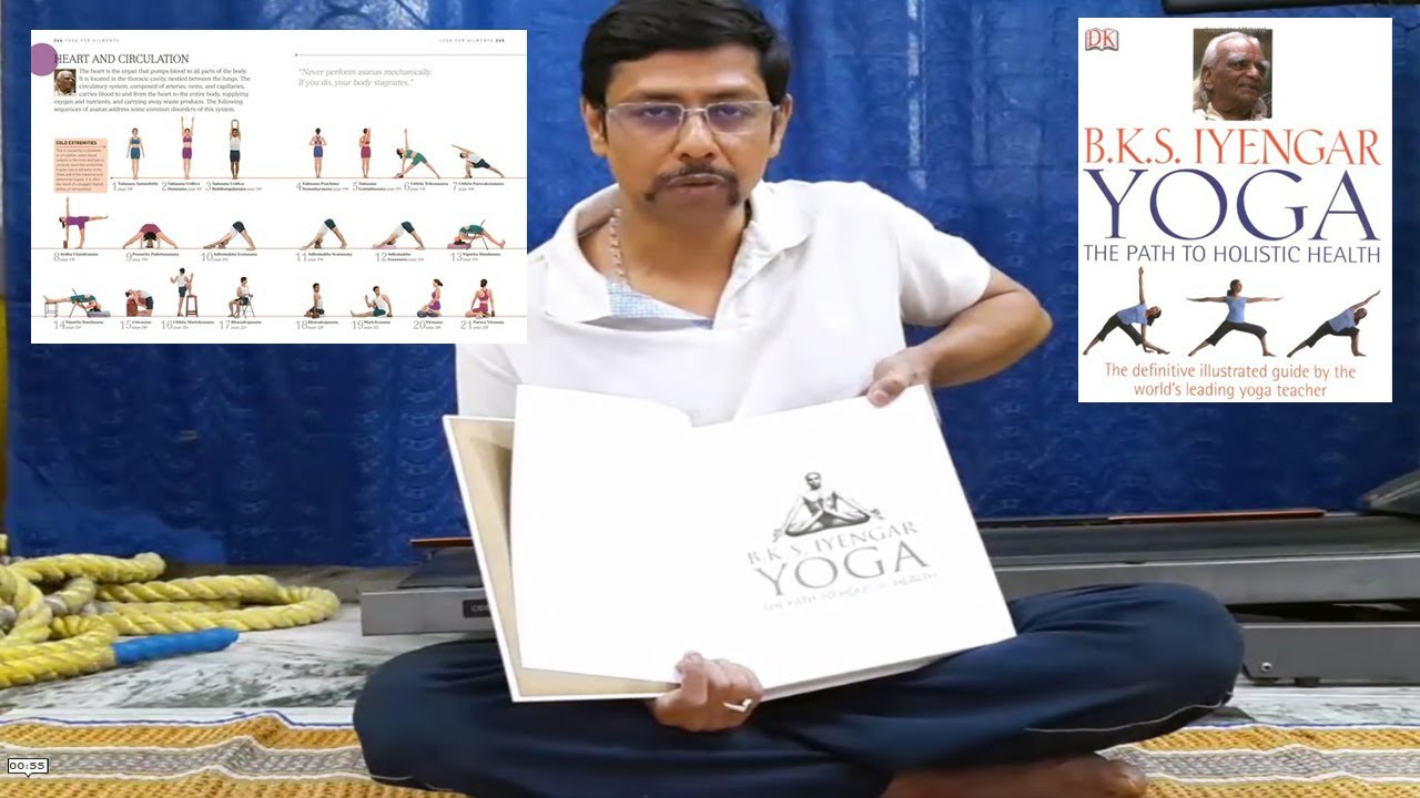 Book Review B K S Iyengar Yoga The Path To Holistic Health In Hindi YouTube