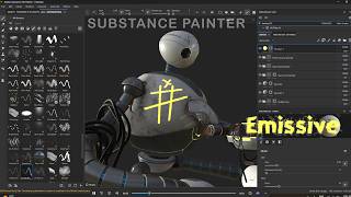 How to Add Glow Effects in Substance Painter | Emissive Tutorial
