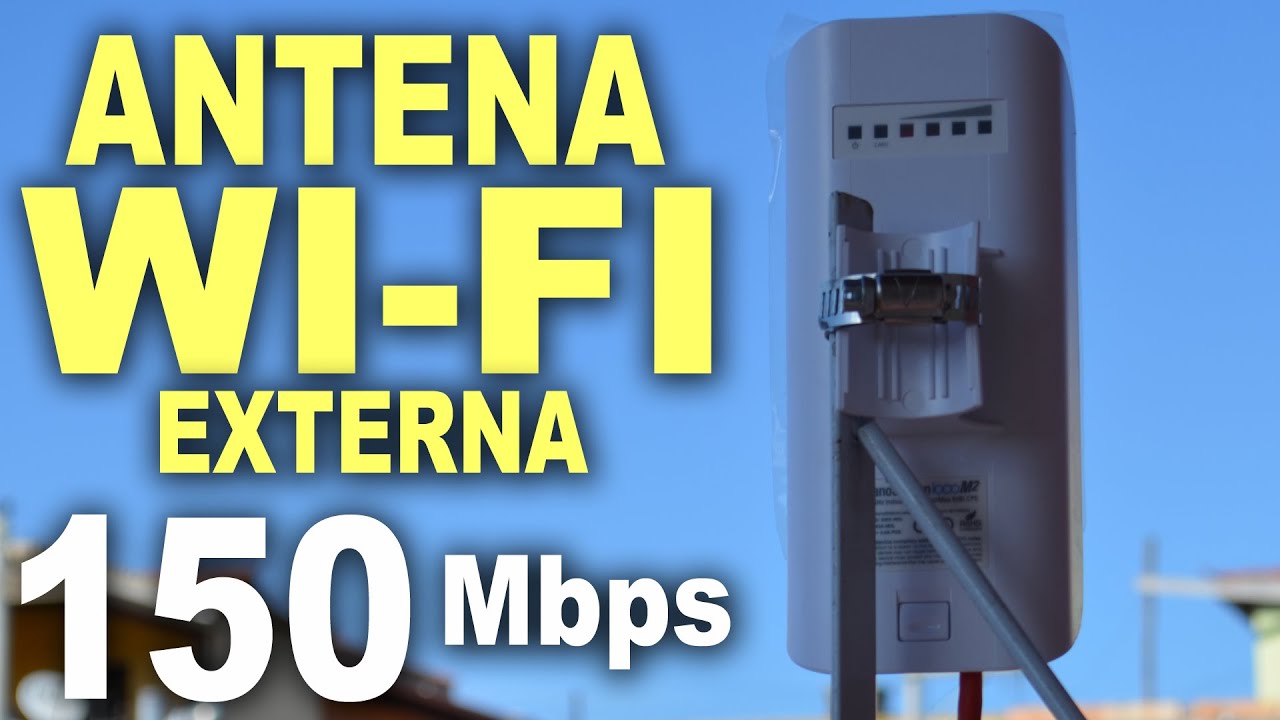 conectar antena wifi externa