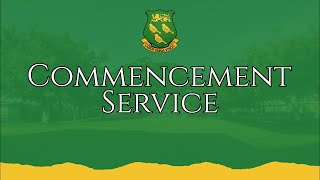 Commencement Service 🔰2025