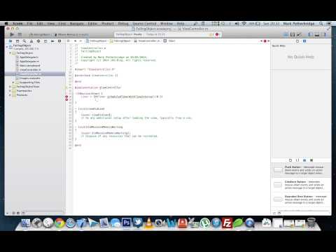 How To: Create falling objects in your iPhone Application