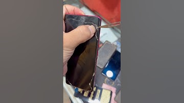Uv glass ne kiya mobile khrab 😳| uv glass for curve phone | mobile damage uv glue #shorts