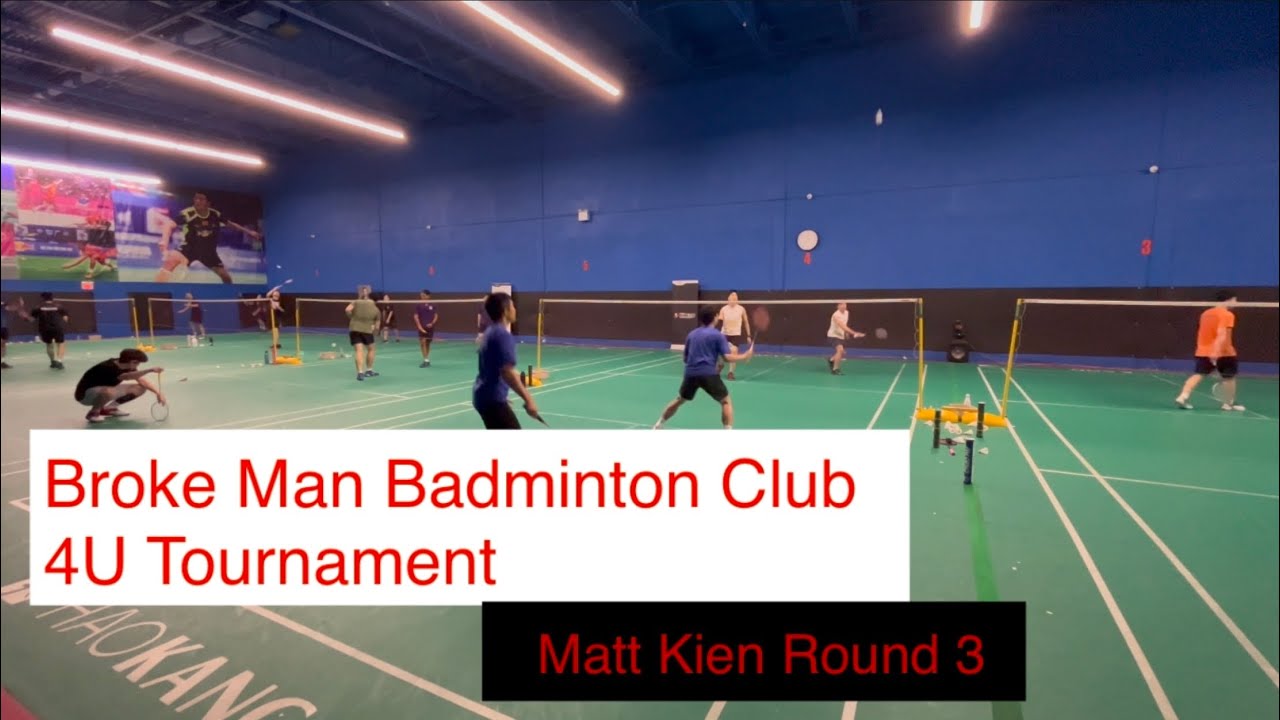 Badminton 4U Tournament Match 3