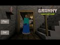 Minecraft BUT Granny Is Hunting Me 😨 (EP-1)⚡ #granny #horrorgaming #minecraft 