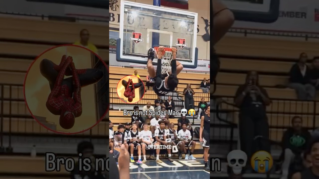 Dat boy makin love to the rim 😝