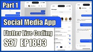 [Flutter] Flutter Live Coding EP1893 (Social Media App Part 1) Wealth