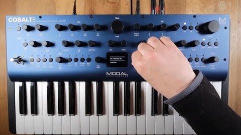 Modal Electronics Cobalt 8 - No talking Sound Demo (By Luca Barbieri)