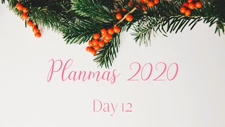 Planmas Day 12 | Plan With Me Ft. The GP Studio