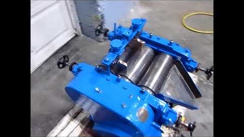 4" x 8" Kent Three Roll Mill,  #3872